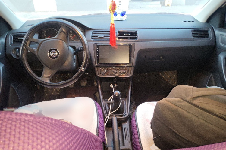 大众 桑塔纳 2021款 1.5L 手动风尚版中控内饰12