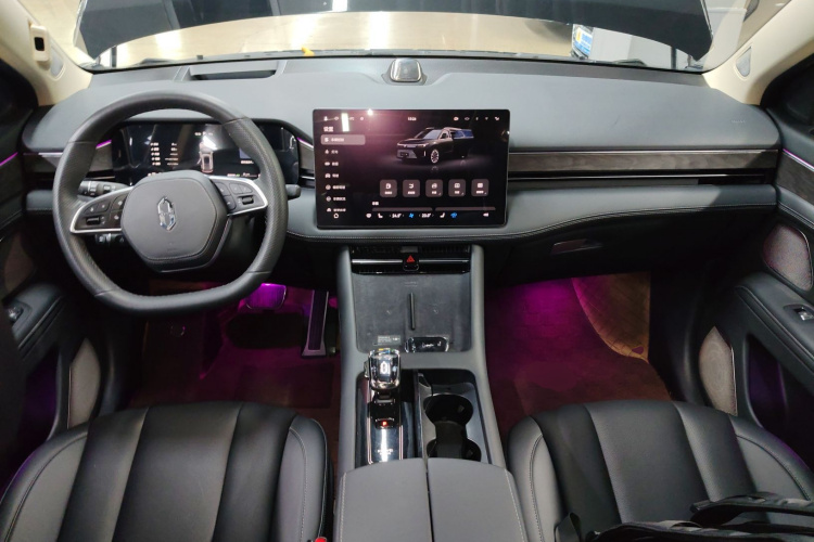 鸿蒙智行 问界M7 2024款 1.5T 后驱Plus版 5座中控内饰12