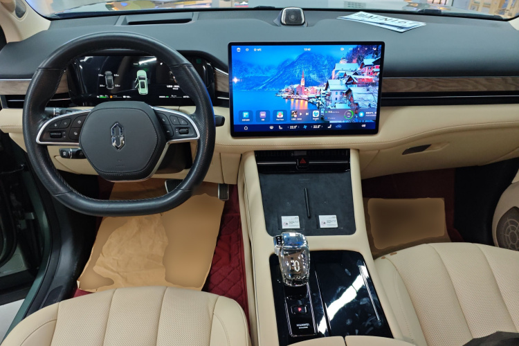 鸿蒙智行 问界M7 2022款 1.5T 后驱舒适版中控内饰12