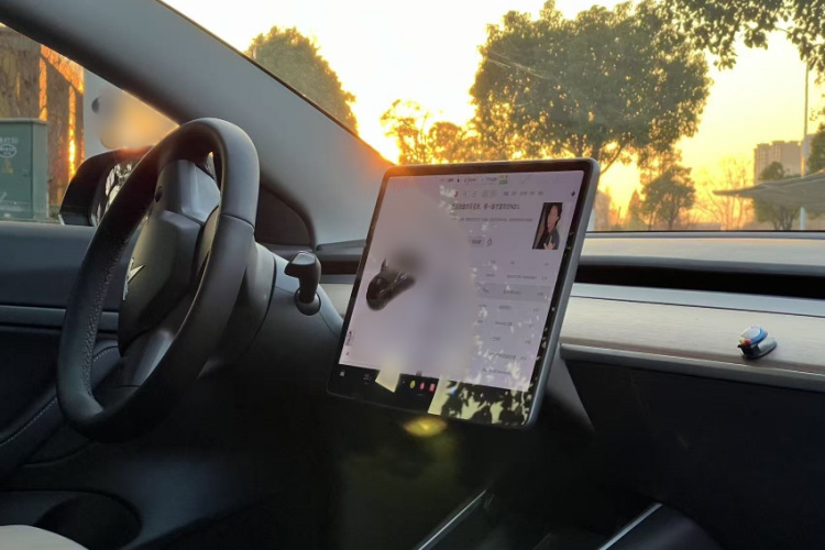 特斯拉 Model 3 2019款 标准续航后驱升级版中控内饰7010