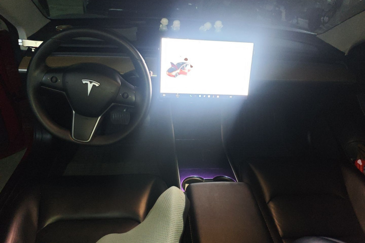 特斯拉 Model 3 2019款 标准续航后驱升级版中控内饰12