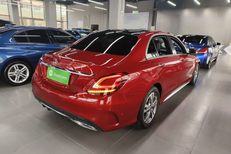 奔驰C级 2021款 C 200 L 时尚型运动版车身外观7