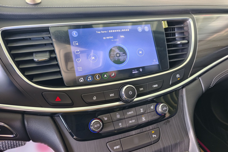 别克 君越 2020款 652T 豪华型中控内饰7005