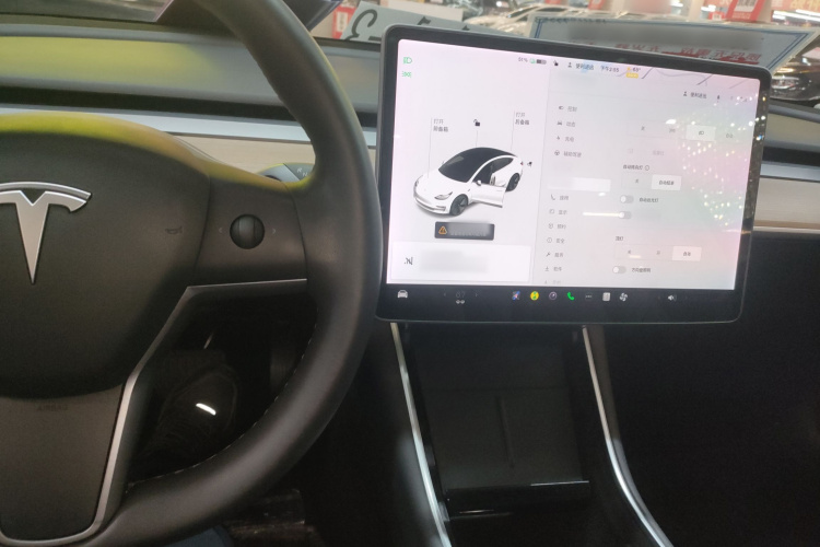 特斯拉 Model 3 2020款 改款 标准续航后驱升级版中控内饰7002
