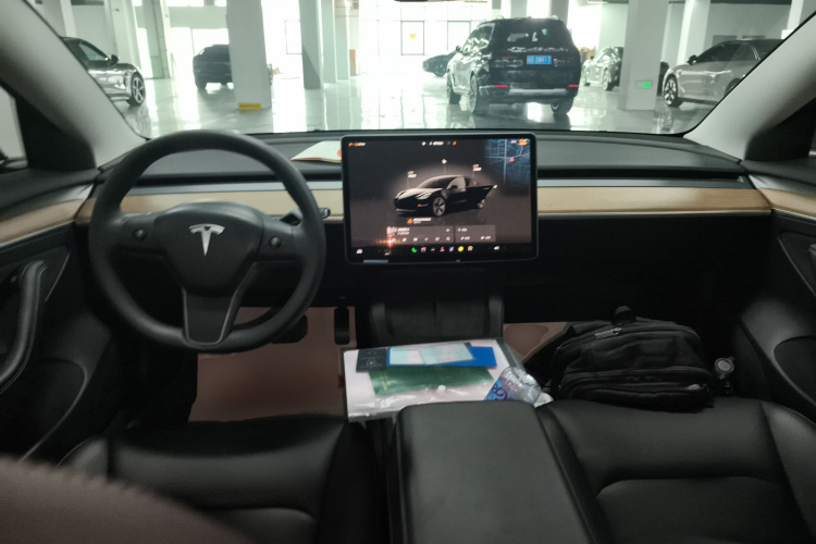 特斯拉 Model 3 2022款 后轮驱动版中控内饰7002