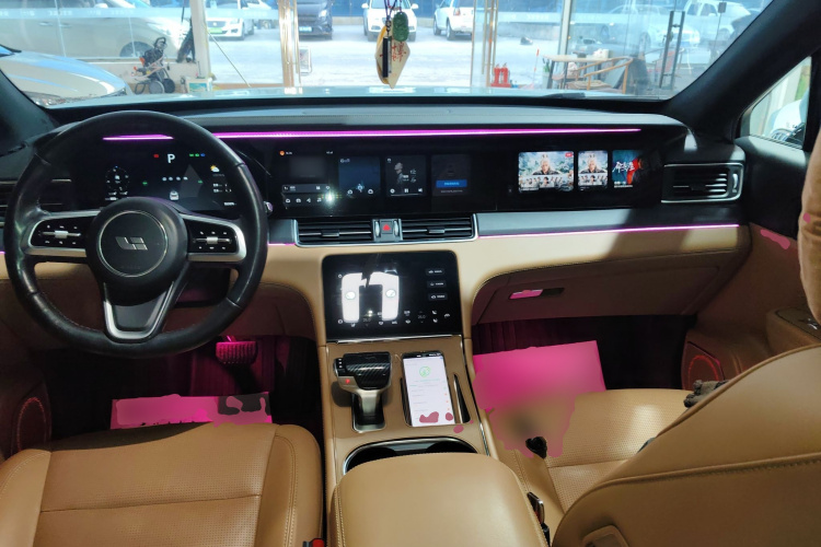 理想汽车 理想ONE 2021款 增程6座版中控内饰12