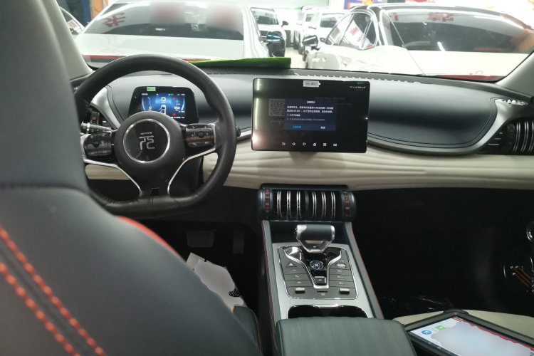 比亚迪 元PLUS 2022款 510KM 旗舰型中控内饰12