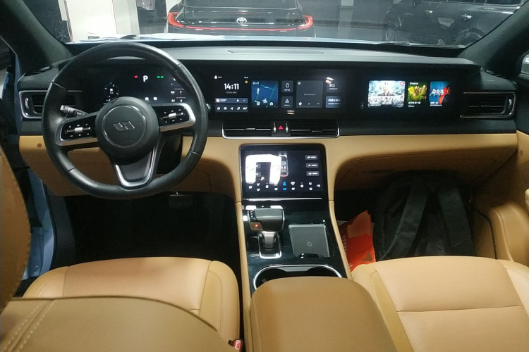 理想汽车 理想ONE 2021款 增程6座版中控内饰7002