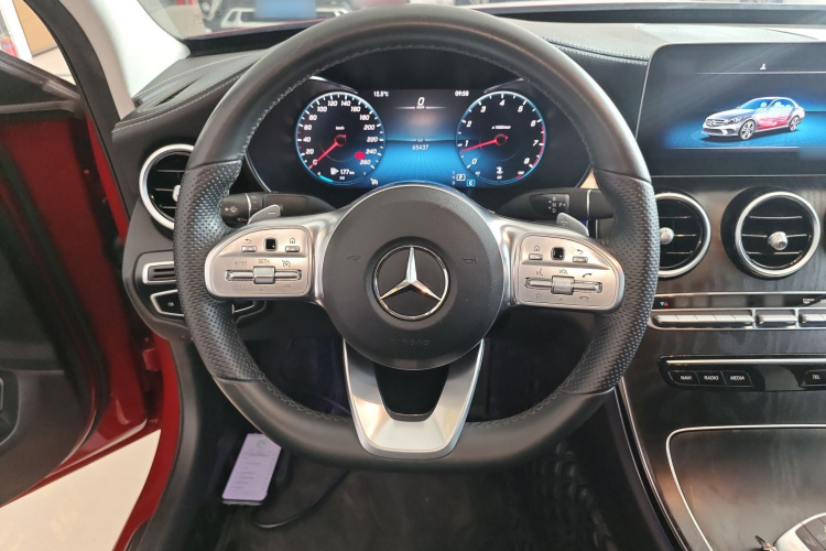 奔驰C级 2020款 改款 C 200 L 时尚型运动版中控内饰13