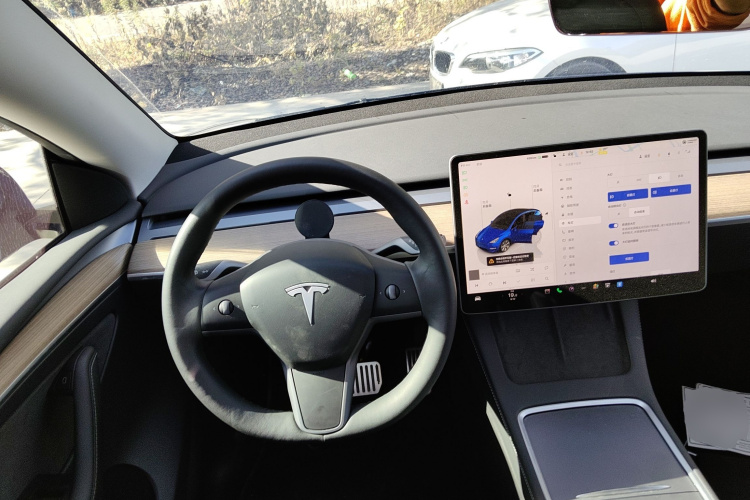 特斯拉 Model Y 2022款 长续航全轮驱动版中控内饰13