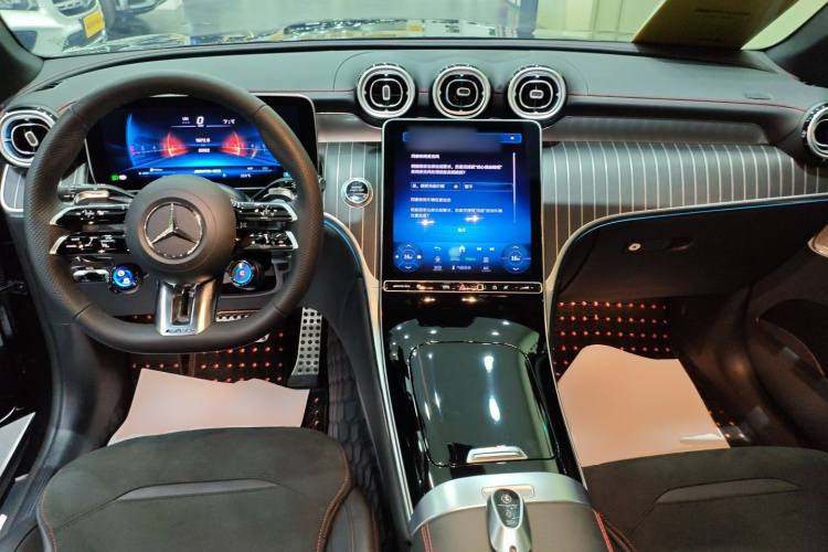 奔驰GLC轿跑 AMG 2024款 AMG GLC 43 4MATIC 轿跑SUV中控内饰12