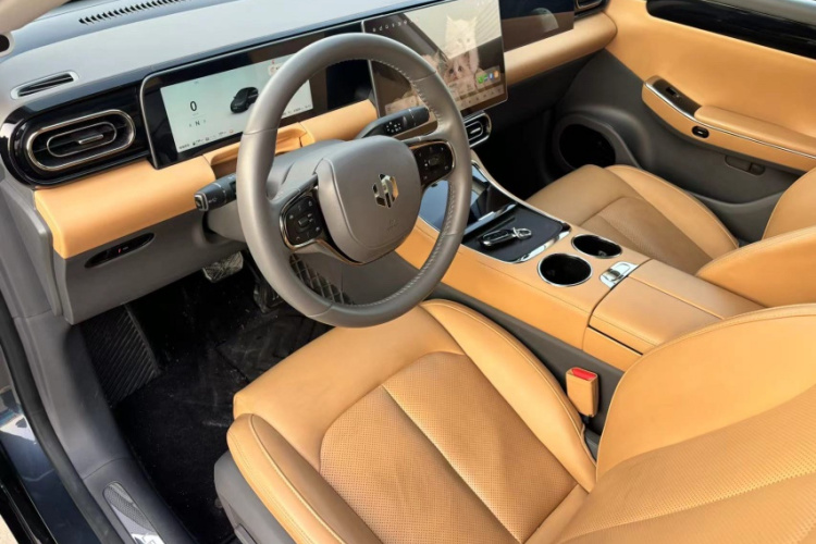 零跑汽车 零跑C01 2024款 增程 216尊享版中控内饰7007