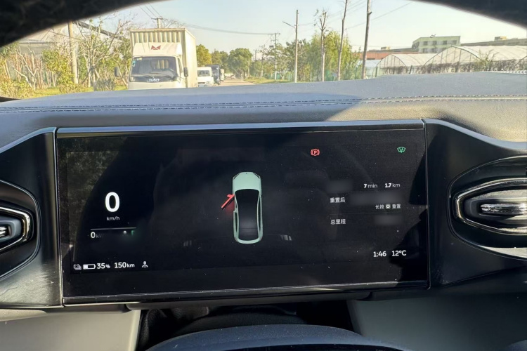 蔚来EC6 2020款 440KM 签名版中控内饰7003