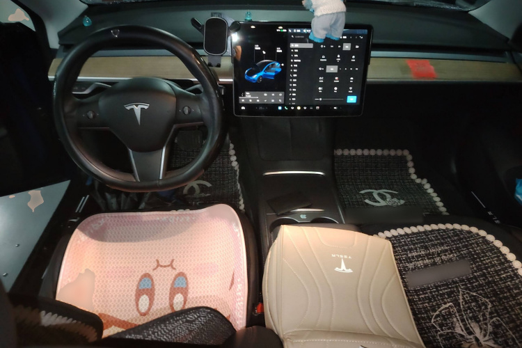 特斯拉 Model 3 2021款 标准续航后驱升级版中控内饰7002
