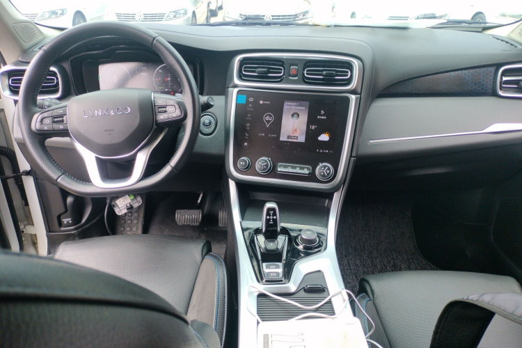领克01 EM-P 2018款 1.5T PHEV 劲 国V中控内饰7002