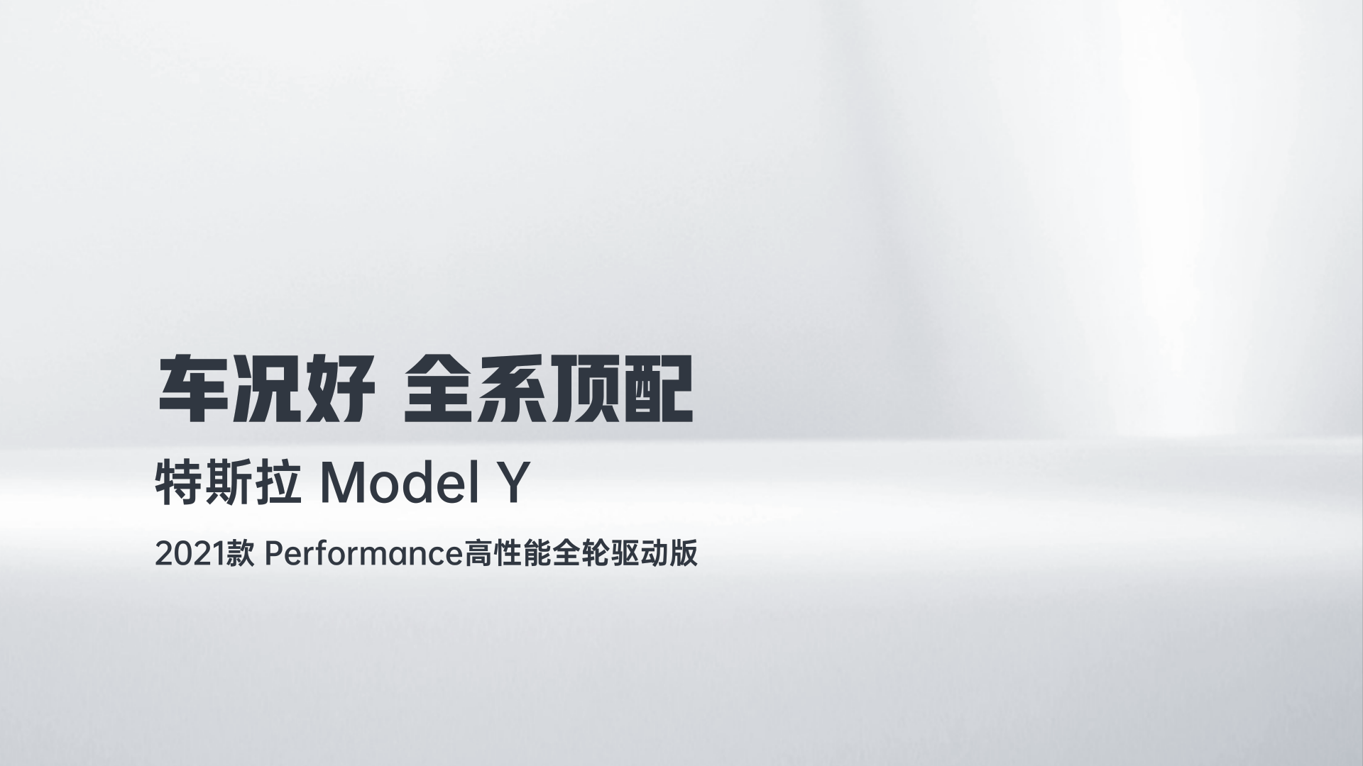 特斯拉 Model Y 2021款 Performance高性能全轮驱动版解读1