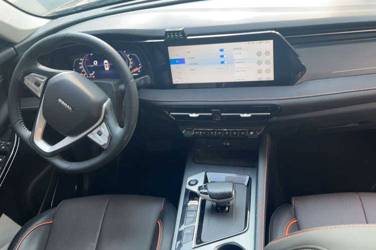 长安欧尚X7 PLUS 2022款 1.5T 蓝鲸版自动Geeker旗舰型中控内饰7005