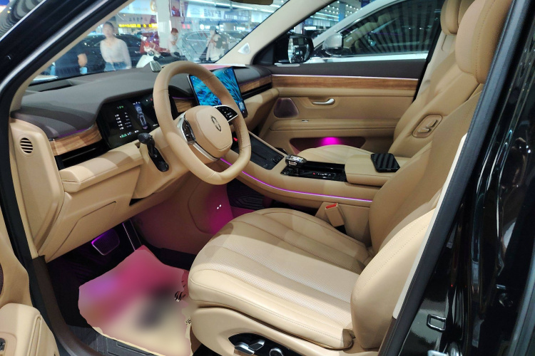 鸿蒙智行 问界M7 2024款 1.5T 后驱Plus版 5座局部细节19