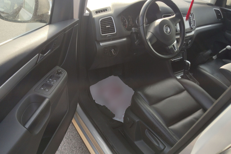 大众 夏朗 2013款 2.0TSI 标配型中控内饰7003