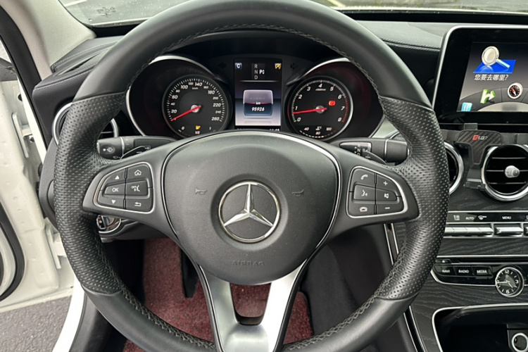 奔驰C级 2016款 C 200 L 运动型中控内饰7003