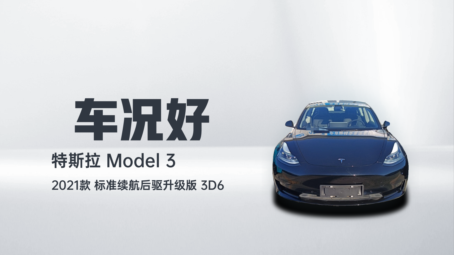 特斯拉 Model 3 2021款 标准续航后驱升级版 3D6解读2