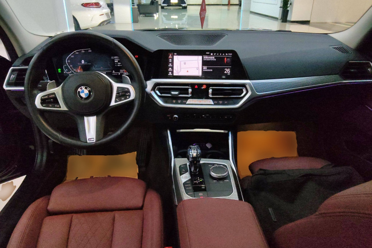 宝马3系 2022款 325Li M运动曜夜套装中控内饰7002