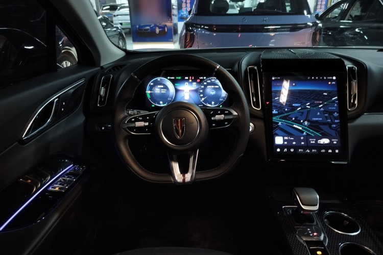 红旗HS3 PHEV 2024款 PHEV 115km 劲为版中控内饰13