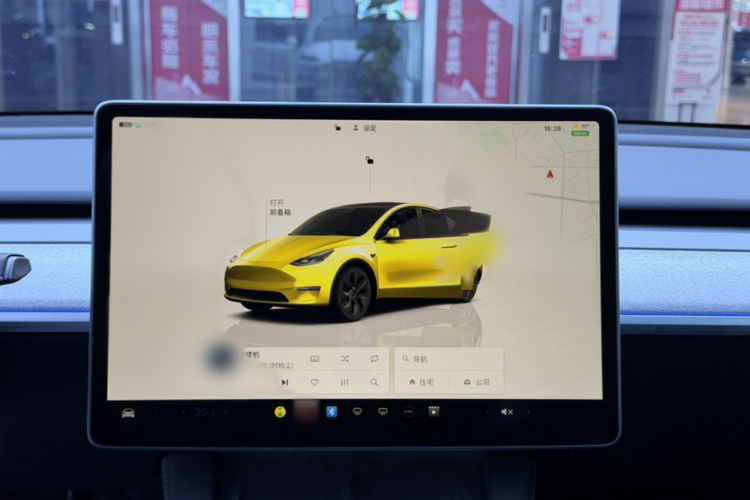 特斯拉 Model Y 2024款 后轮驱动版中控内饰7006