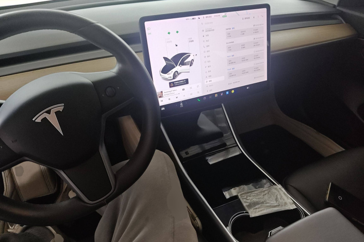 特斯拉 Model 3 2019款 标准续航后驱升级版中控内饰12