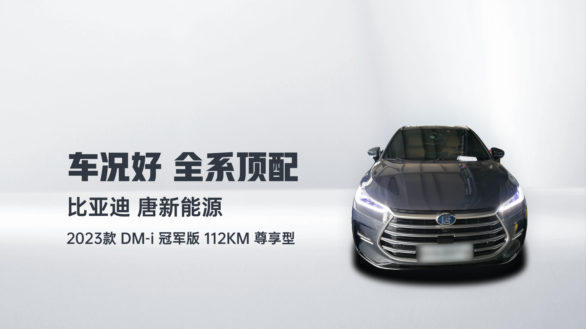 比亚迪 唐新能源 2023款 DM-i 冠军版 112KM 尊享型解读2
