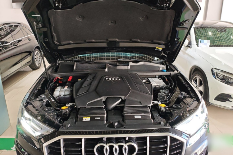 奥迪Q7 2022款 55 TFSI quattro S line运动型机舱底盘24