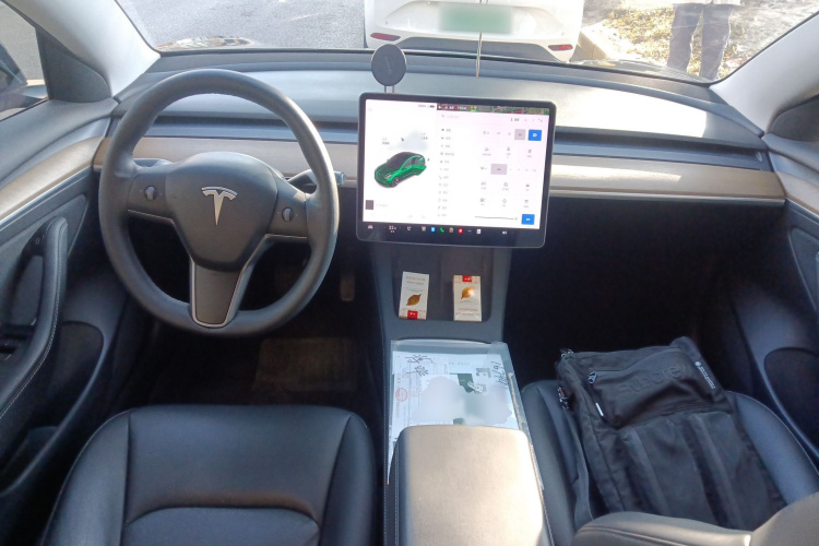 特斯拉 Model 3 2021款 标准续航后驱升级版中控内饰7002