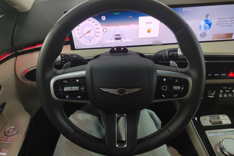 捷尼赛思GV70 2025款 2.5T 两驱豪华版中控内饰13