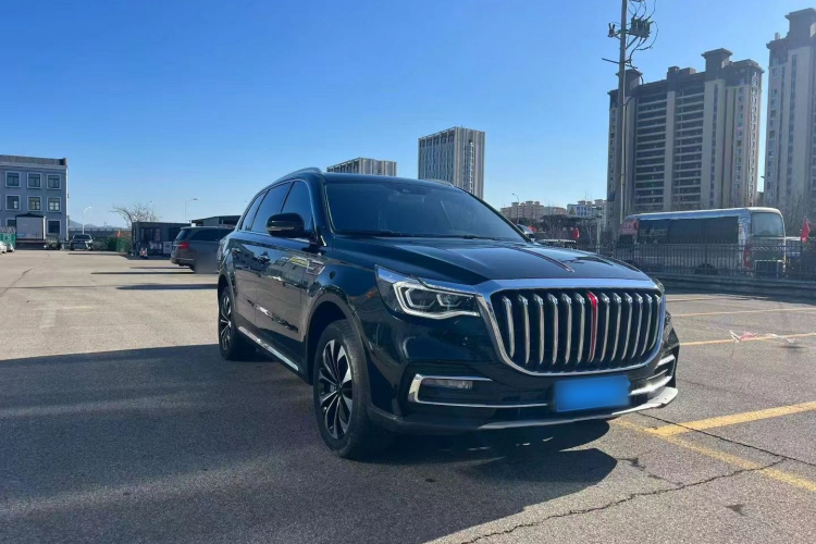 红旗HS7 2022款 2.0T DCT两驱智联旗享版 五座车身外观3