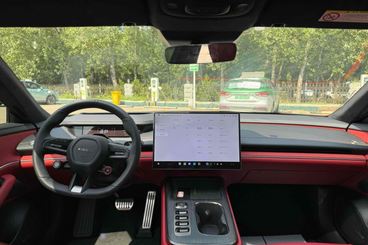 小米汽车 小米SU7 2024款 四驱超长续航高阶智驾Max版中控内饰7001