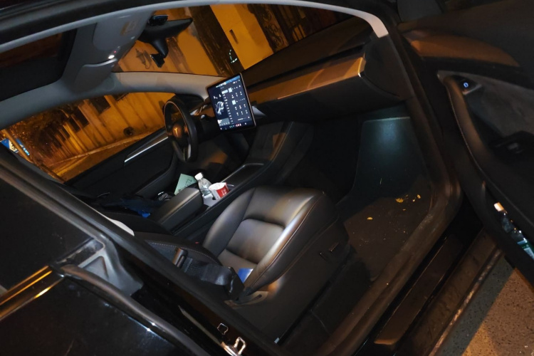 特斯拉 Model Y 2021款 标准续航后驱版局部细节9005