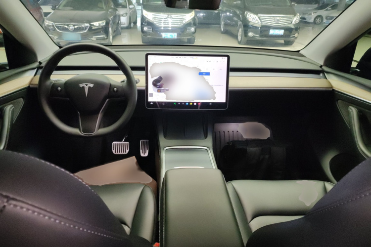 特斯拉 Model Y 2022款 改款 后轮驱动版中控内饰7002