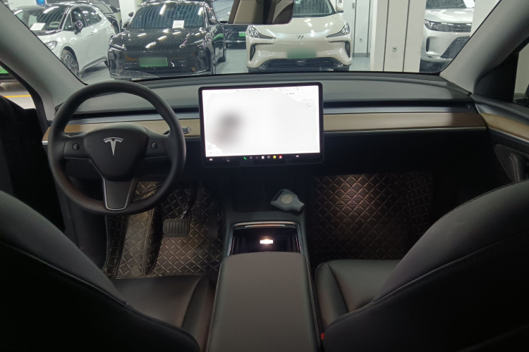 特斯拉 Model Y 2021款 长续航全轮驱动版 3D7中控内饰12