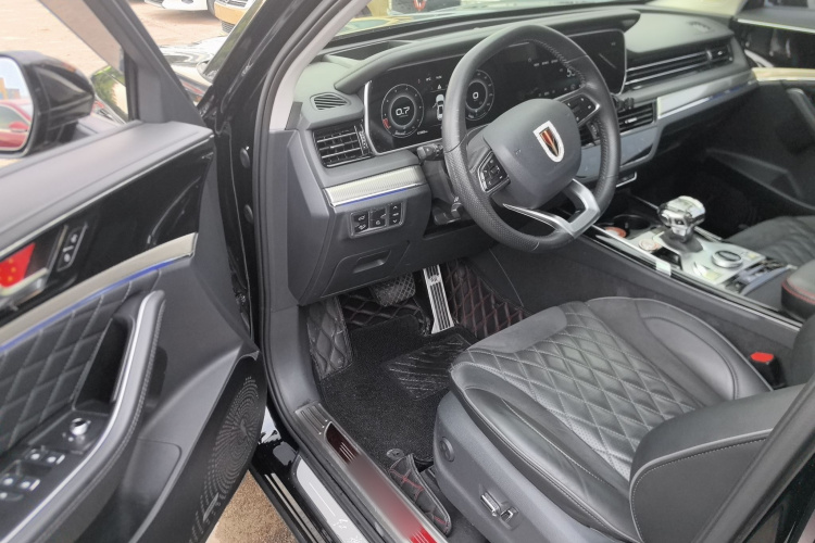 红旗HS5 2019款 2.0T 智联旗享版中控内饰20