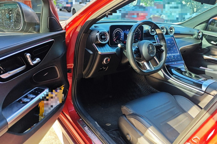 奔驰C级 2022款 改款 C 260 L 运动版中控内饰20