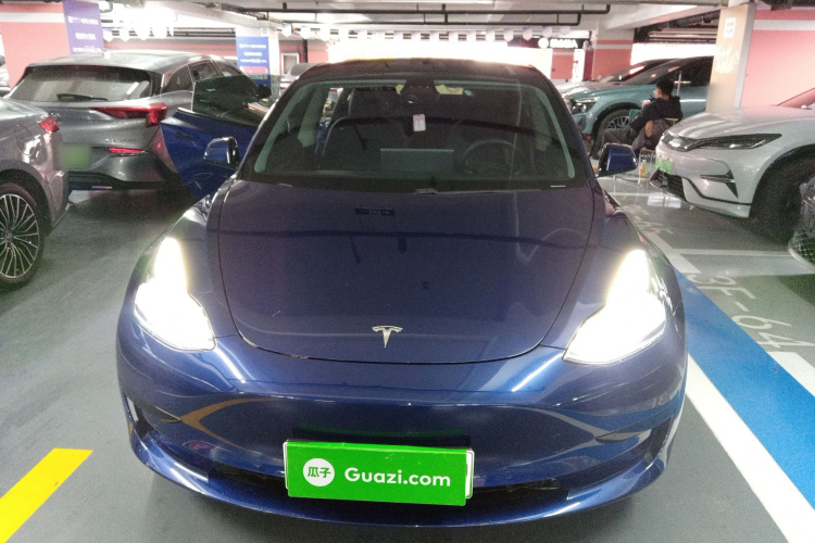 特斯拉 Model 3 2021款 改款 标准续航后驱升级版 3D1车身外观2