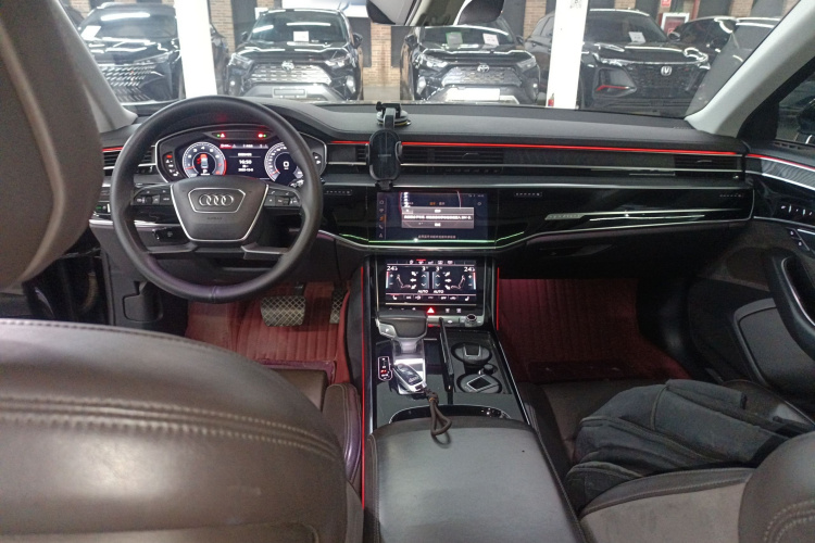 奥迪A8 2019款 A8L 50 TFSI quattro 舒适型中控内饰7002