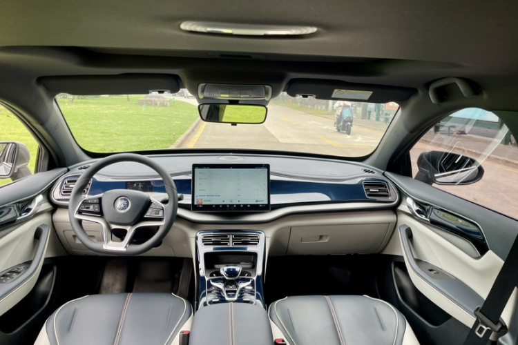 比亚迪 秦PLUS 2021款 EV 500KM 尊贵型中控内饰7003