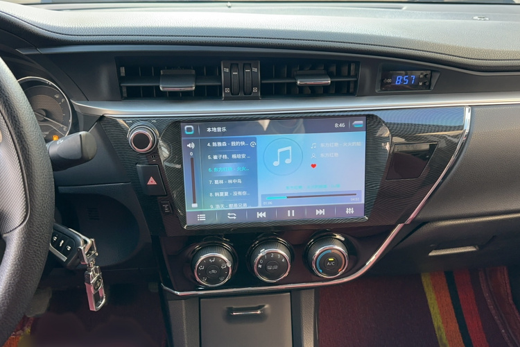 丰田 卡罗拉 2014款 1.6L 手动GL中控内饰7004