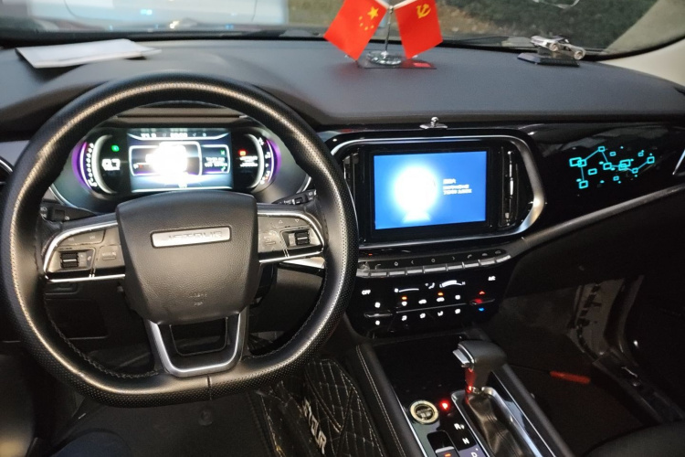 捷途X90 2019款 1.6T DCT智旅版 5座 国VI中控内饰7002