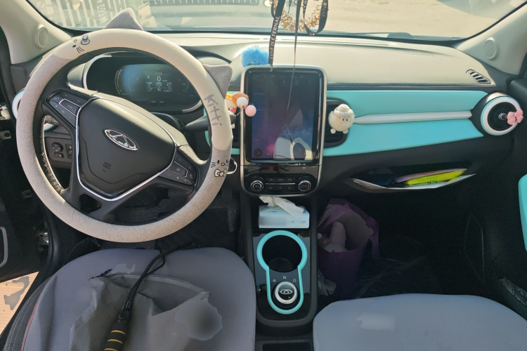 奇瑞 小蚂蚁 2021款 20万蚁粉款 朝气版 磷酸铁锂 301km中控内饰12