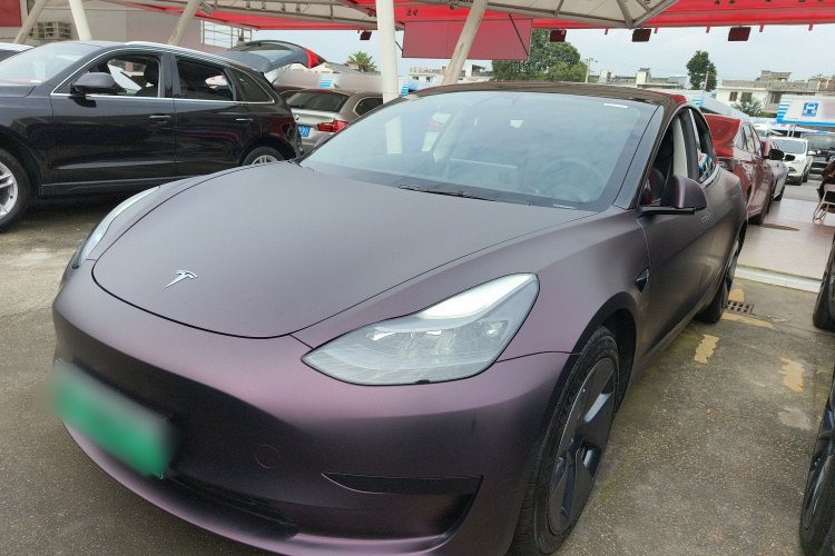 特斯拉 Model 3 2021款 标准续航后驱升级版 3D6车身外观1