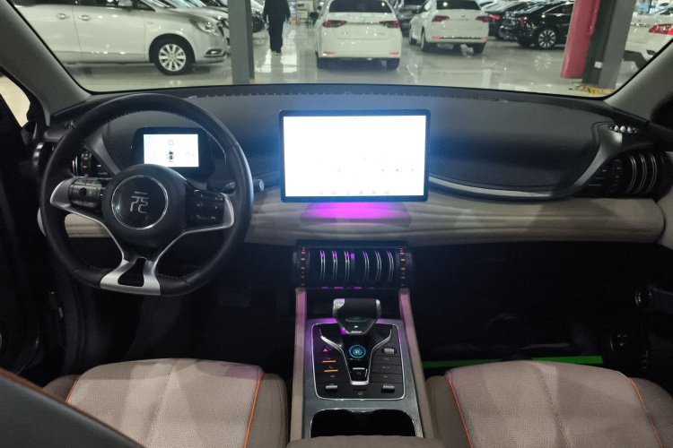 比亚迪 元PLUS 2023款 冠军版 510KM 超越型中控内饰7002