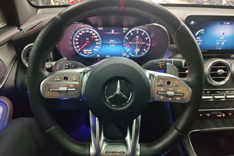 奔驰GLC AMG 2022款 AMG GLC 43 4MATIC中控内饰13