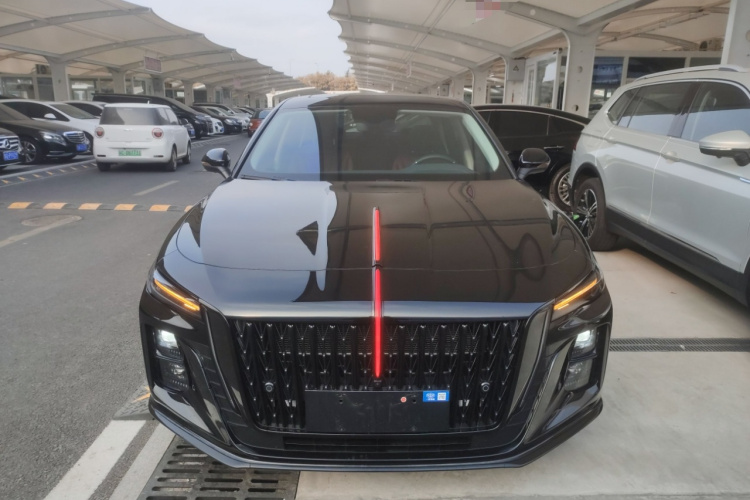 红旗H5 2025款 1.5T DCT玄影版车身外观2
